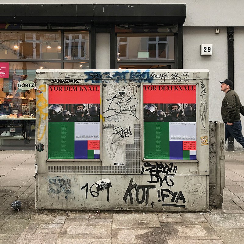 VOR DEM KNALL – Ein Film über den G20 Gipfel in Hamburg.